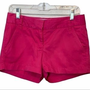 J Crew Chino Broken-In Pink Shorts